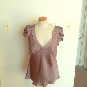 Silk summer blouse